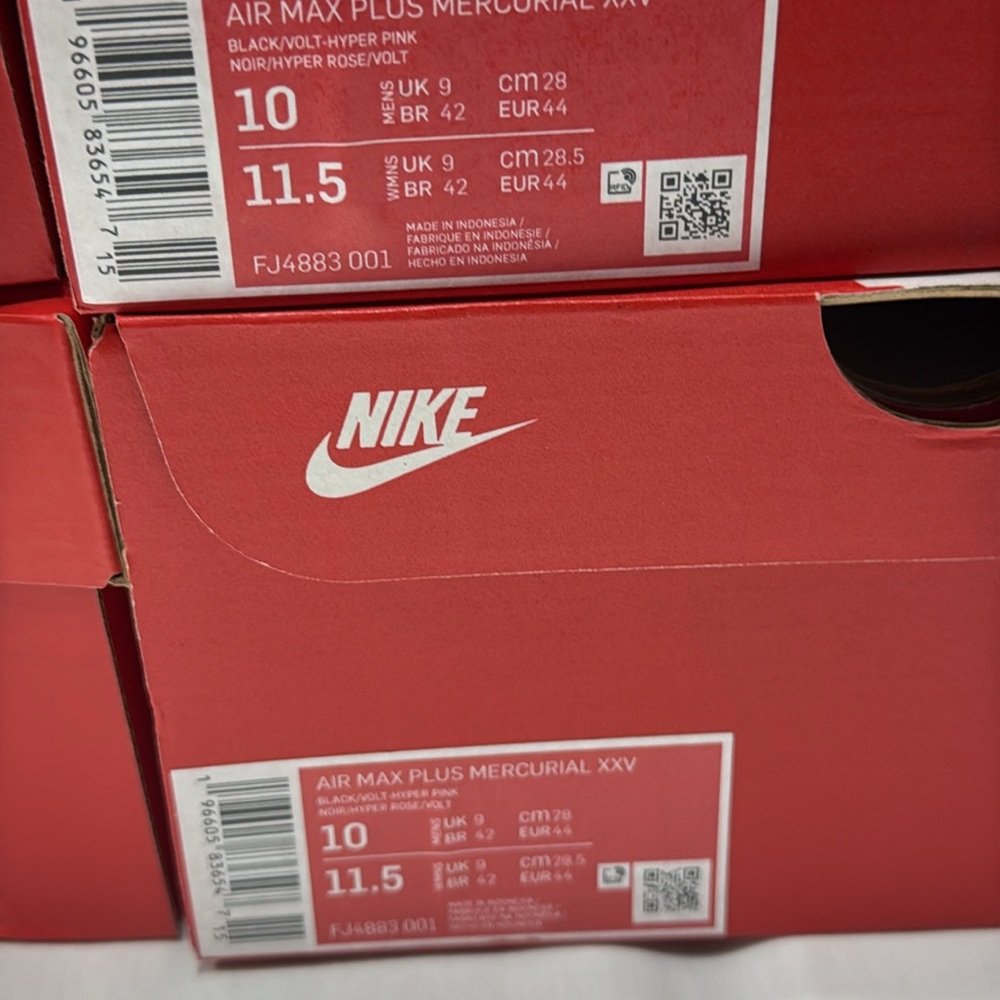 NEW Nike Air Max Plus Mercurial Mens Low Tuned Air Casual Shoes FJ4883-001 - Picture 12 of 16